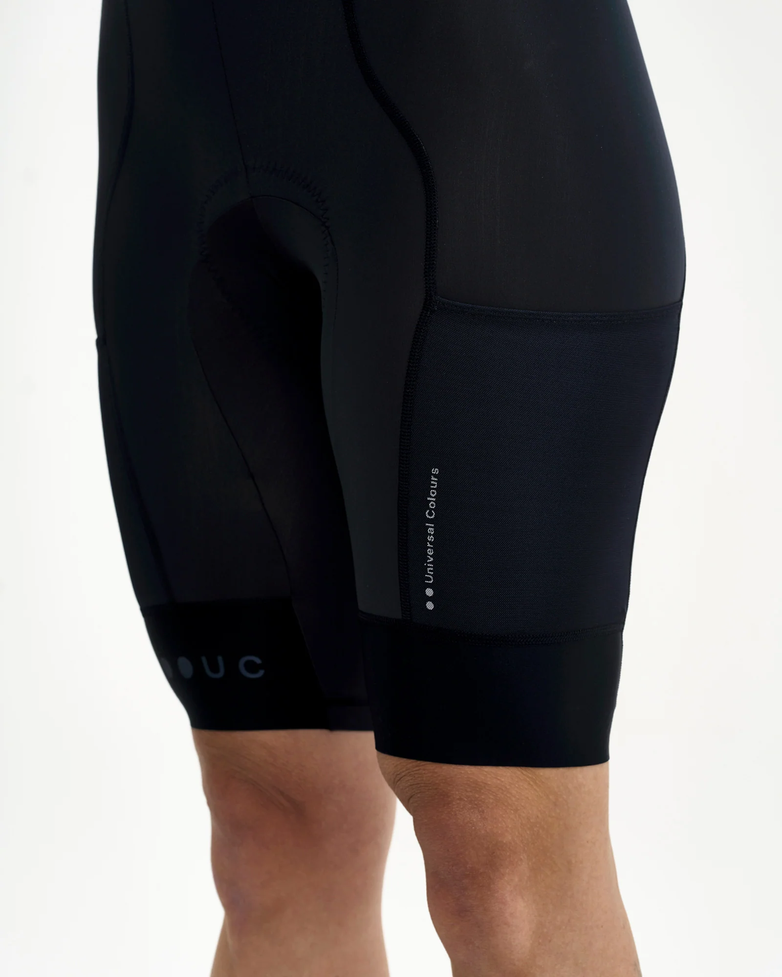 Women's Mono Cargo Bib Short Navy Blue - Image 6