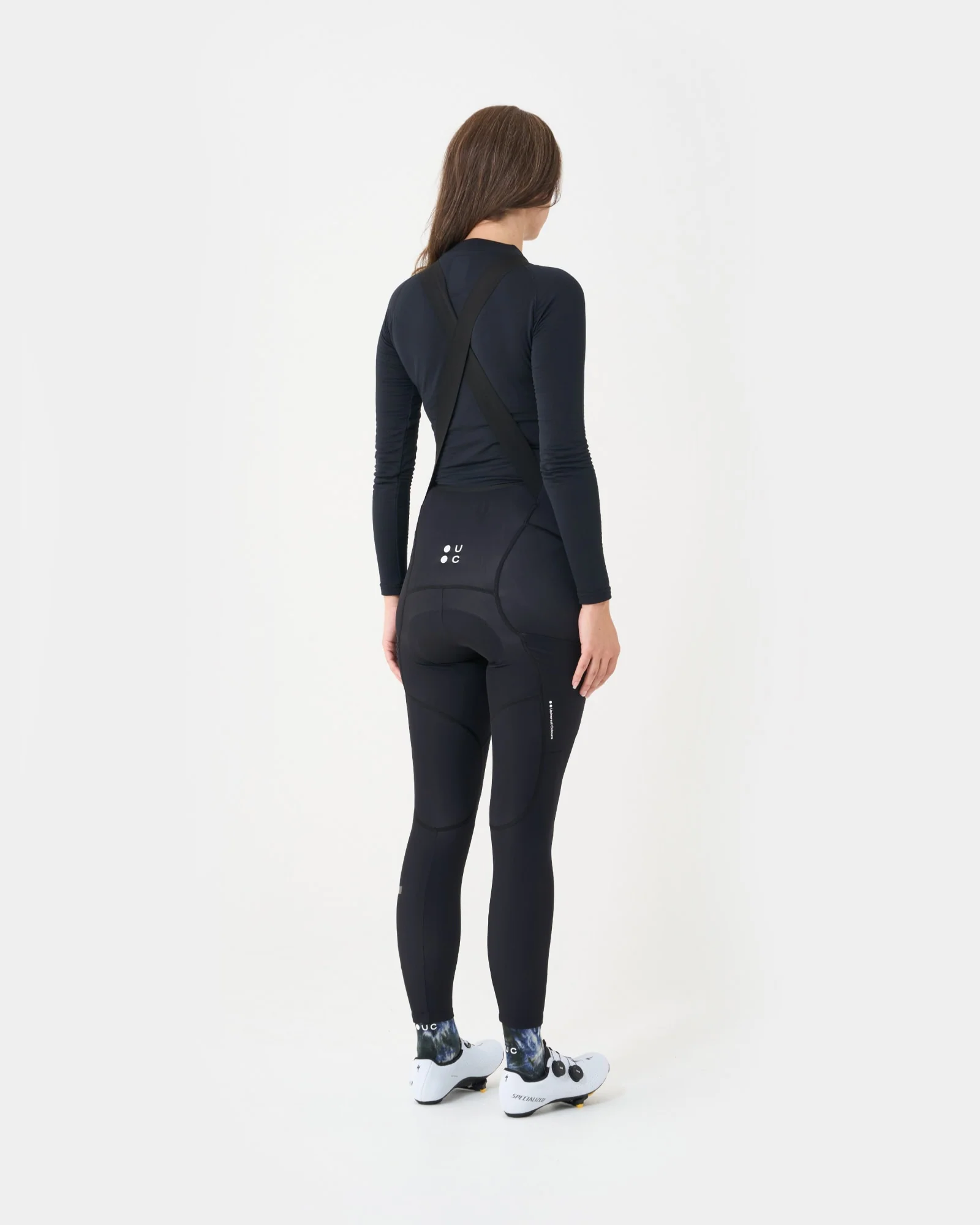 Women's Mono Cargo Bib Tight - Black - Image 3
