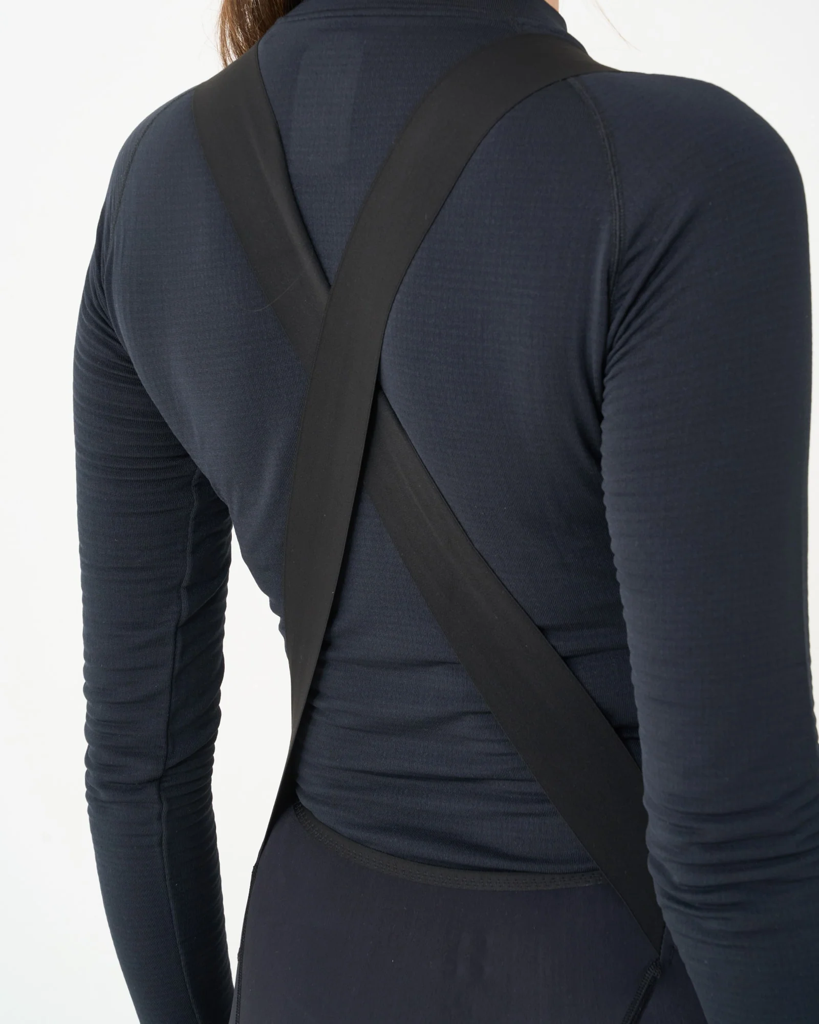 Women's Mono Cargo Bib Tight - Black - Image 8