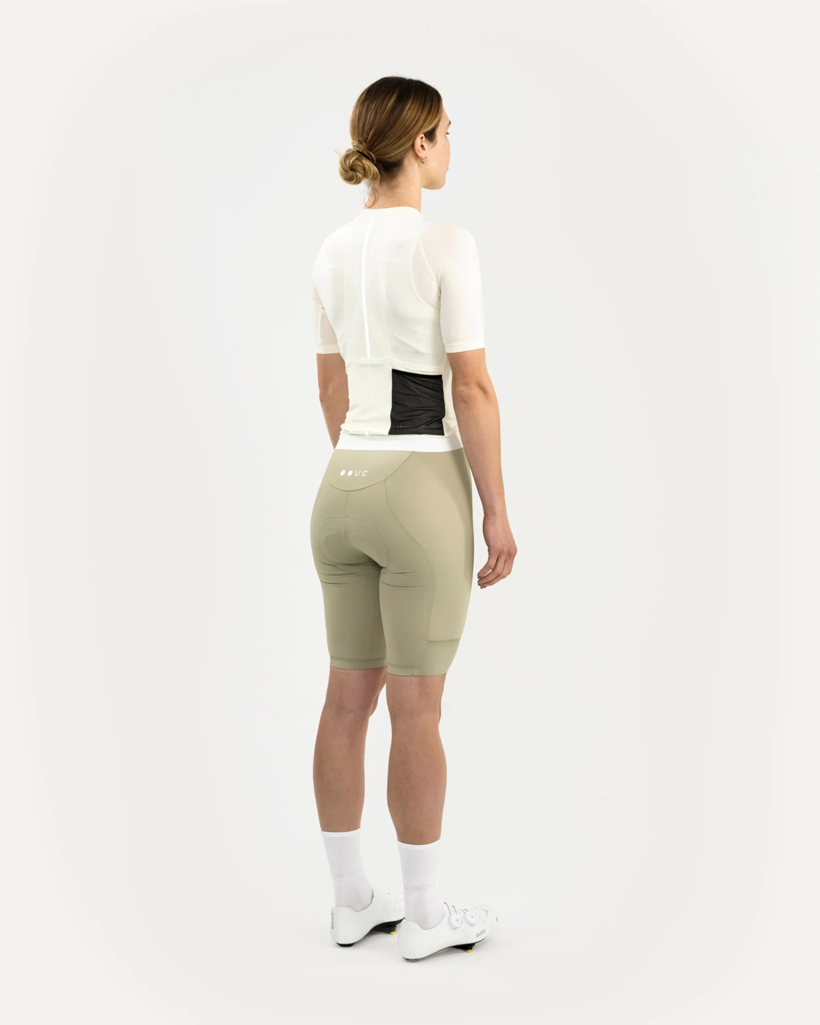 Women's Mono Short Sleeve Jersey Tampered White - Image 4